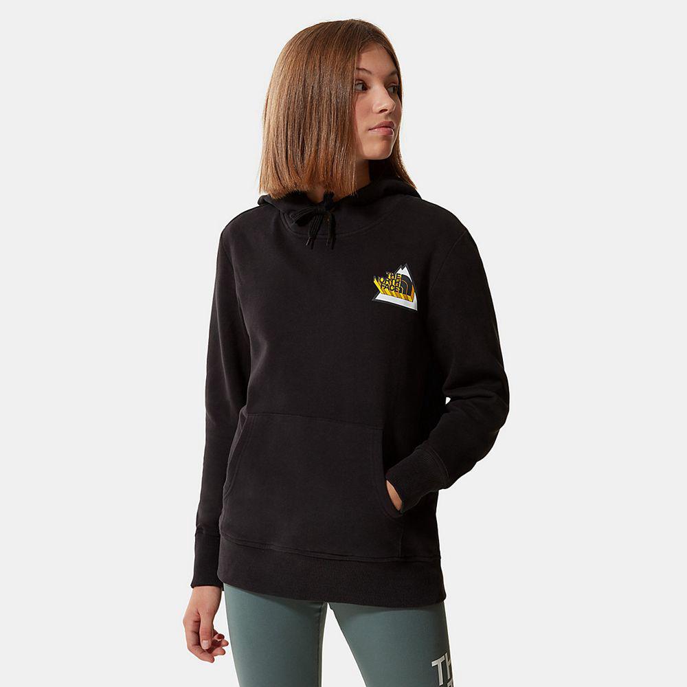 The North Face Threeyama Γυναικεια Φούτερ Hoodie - Μαυρα (SLNA71952)
